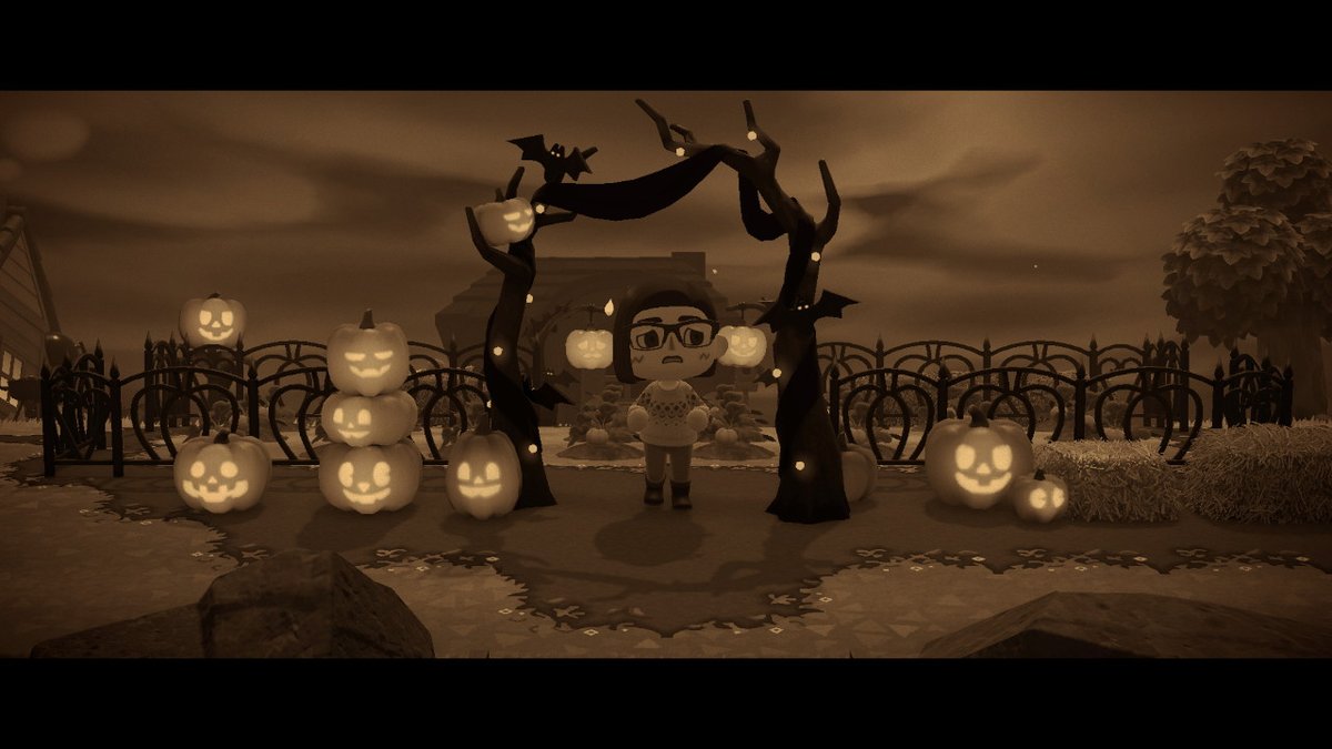 AcnhAsia's tweet photo. Night of the Living Pumpkins https://t.co/P6eL0SrbXo