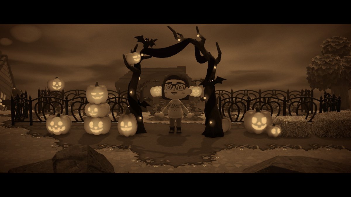 AcnhAsia's tweet photo. Night of the Living Pumpkins https://t.co/P6eL0SrbXo