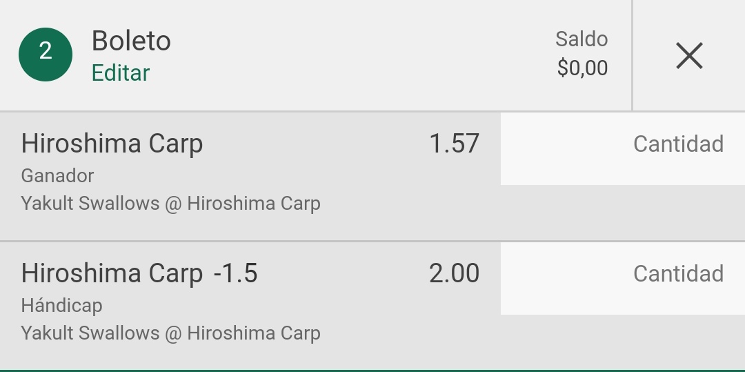 MundoParleys's tweet image. 29/Octubre #Free #Picks #FreePicks #Beisbol #NPB ⚾
Hiroshima Carp-1 (-138)