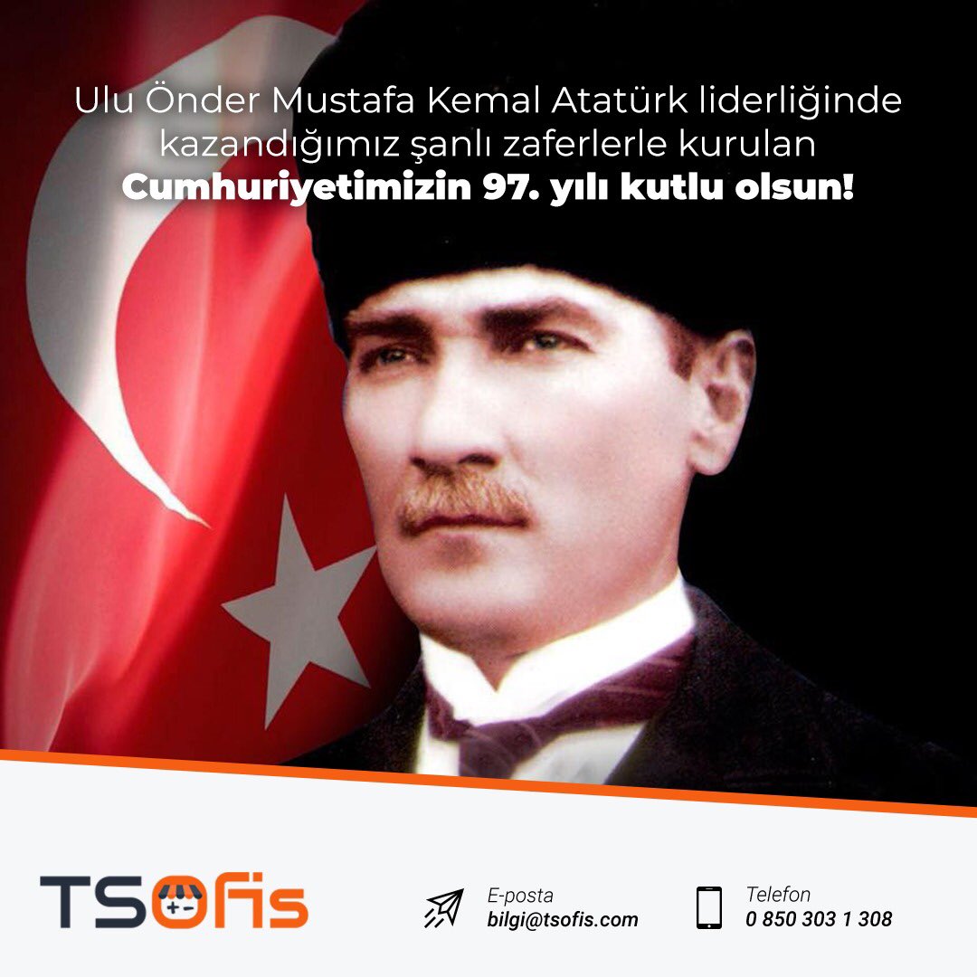 tsofiscom's tweet photo. Bazı şeylerin borcu hiç ödenmez...
Bedeli ödenemeyen cumhuriyetin 97. yılı!
29 Ekim Cumhuriyet Bayramımız Kutlu Olsun! 🇹🇷
#muhasebe #önmuhasebe #fatura #ihracat #kdv #vergi #efatura #tsofis #carihesap #stok #muhasebeci #muhasebebilenlertoplulugu #alış #satış #gelir #gider https://t.co/SEV2W66qTR