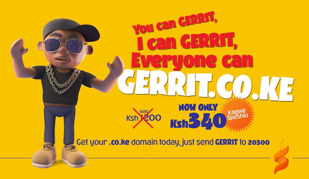 DeejayCeleb's tweet photo. Do you want a Personalized Domain and Email for Your Brand and Business ππ½ππ½ππ½ Get your .co.ke domain for 340 Kes only #SMEOffer #IkoKaziKE https://t.co/K5N82HX8z2