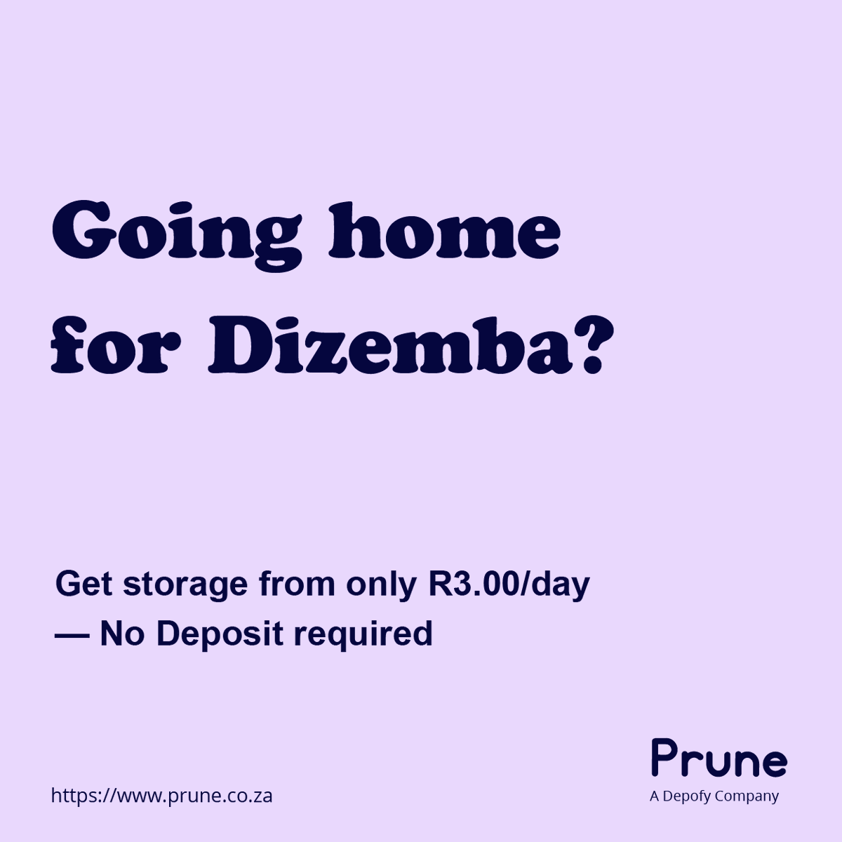 Depofy_SA's tweet photo. Going home for Dizemba? 

Store your furniture during the December holidays and get it delivered to your doorstep when you return. 
Visit https://t.co/lm9kSTyAf6
#depositfree #storage #prune #depofy https://t.co/SE0O3jVw1O