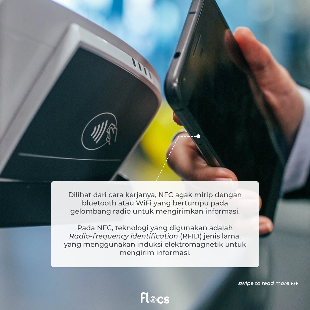 flocsdotco's tweet image. Apa sih NFC itu?

Wait, wait, sebelum kalian gugling sendiri, cek dulu deh jawabannya di postingan ini!
#flocs #YourTrustInSocialDigitalLife #tech #NFC #socialmedia #Application