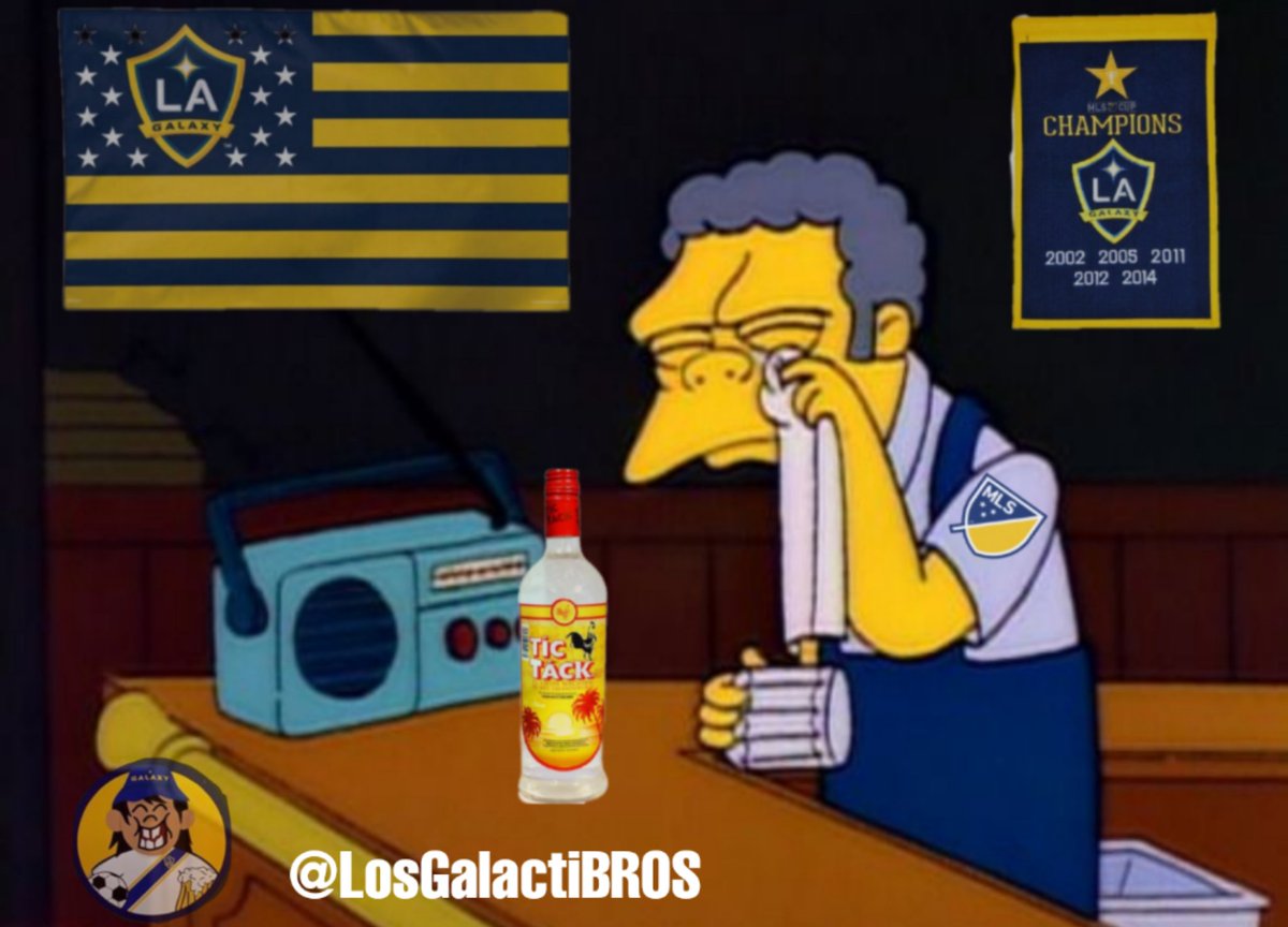 LosGalactiBROS's tweet photo. I don't know how much more I can take. #LAGalaxy #HastaLaMuerte #GBS #HurtsSoBad #BlueWhiteNGold #TicTack #Embarrassing https://t.co/vkWNIAkGjf