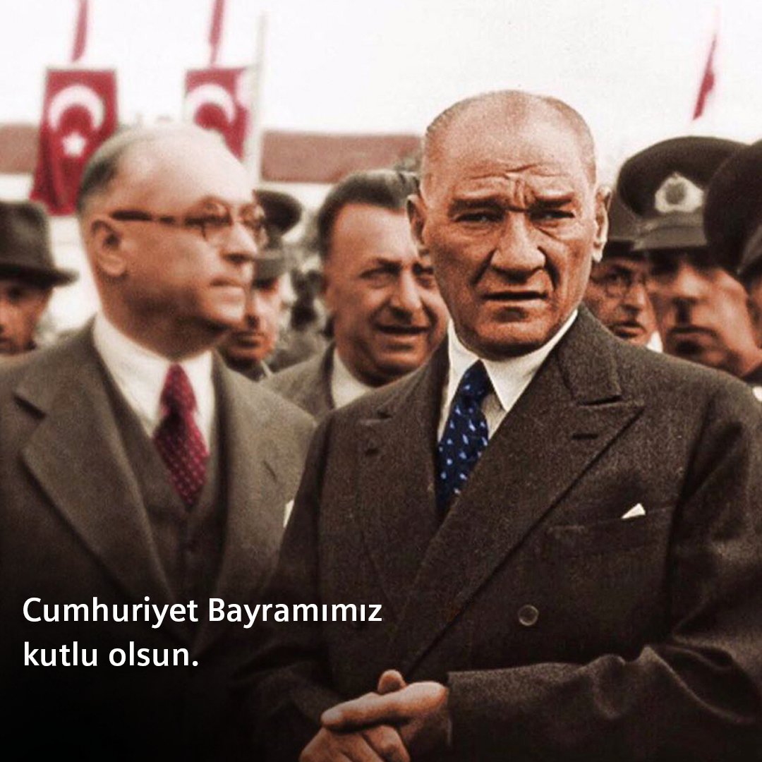 29 Ekim 1923’te Cumhuriyet ilan edildi. Bugün Cumhuriyetimiz 97 yaşında. Cumhuriyet Bayramımız kutlu olsun! #SiemensEvAletleri #CumhuriyetBayramı