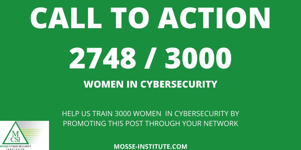 MosseSecurity's tweet photo. MCSI is on a mission to train women world-wide with technical cybersecurity skills
Checkout it out! https://t.co/egG3tky3xE
Claim your MRI Remote Internship programme now!
#WomenWhoCode #womenintech #womenincyber #womenincyber2020 #WomenInSTEM #WomenTech #TrainWithMCSI https://t.co/VjyR2DOzDx