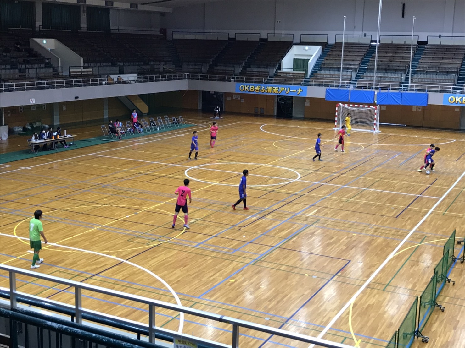 Okbぎふ清流アリーナ 岐阜アリーナ Okbぎふ清流アリーナ 全日本フットサル選手権 10月18日 日 25日 日 の2週にわたり 全日本フットサル選手権の予選ラウンドが開催されました 詳しくはブログをご覧ください T Co Uobmqon0zh Okb