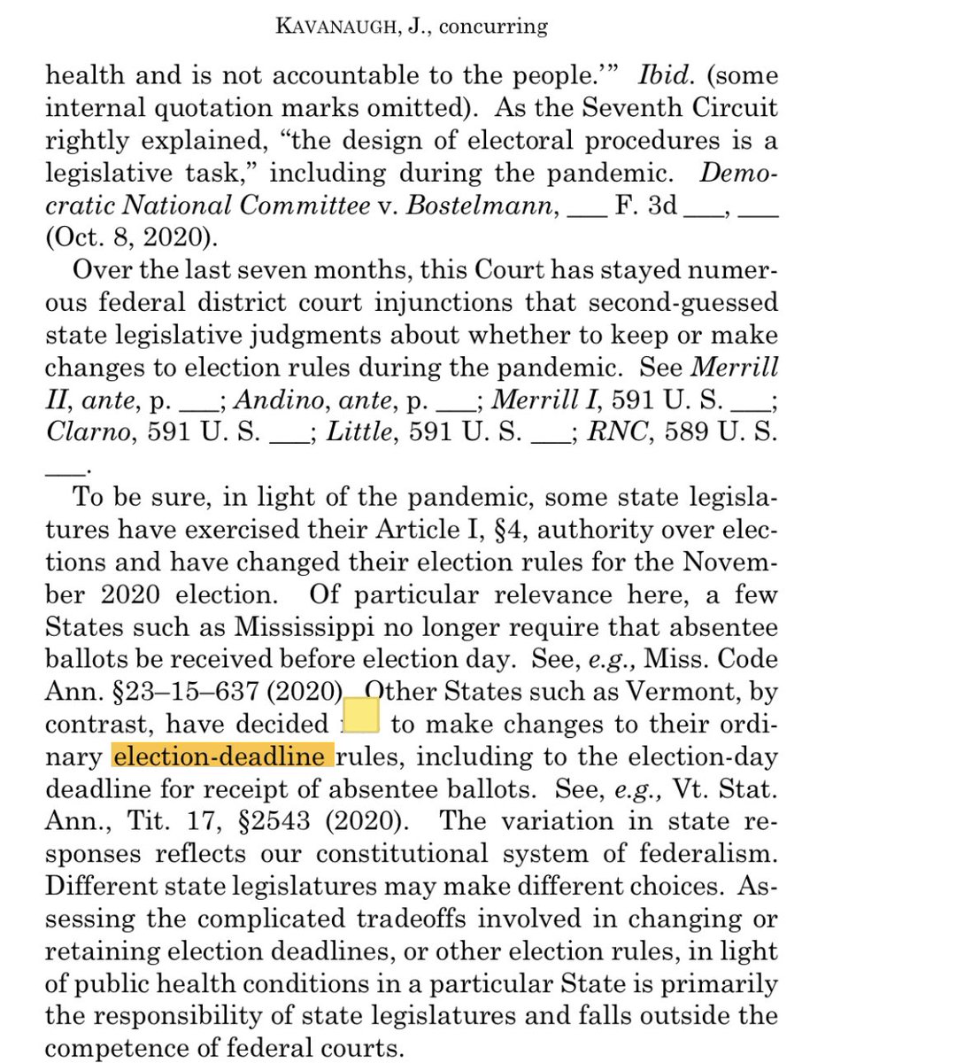 Kavanaugh did that thing where he tried simply to make the change look minimal in the document rather than reflecting on and reworking his language to actually account for the screw up—even though everyone watching could see clearly he messed up in a big way.