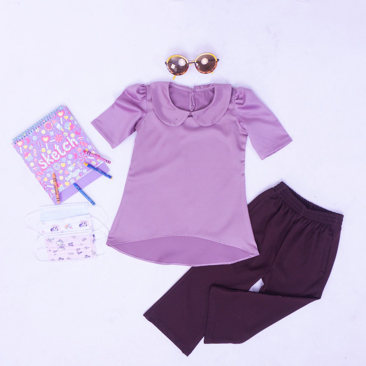 realmimi00's tweet photo. @hanifjamals Saya jual baju untuk kanak perempuan.  Blouse dan seluar palazzo utk kids. Malam nanti pukul 8 sampai pukul 12 tgh malam ada sale kaw kaw. Ada 5 set combo sale for kids. Blouse dan palazzo utk perempuan dewasa pun ada ♥️✨ https://t.co/EVMsOlSDmm
