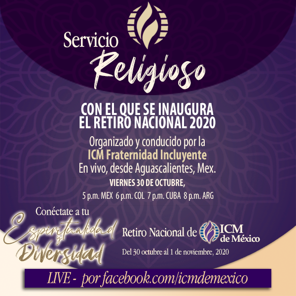 Arranca pronto el Retiro Nacional 2020 de #ICM de #Mexico. Servicio especial desde #Aguascalientes.
#conectate