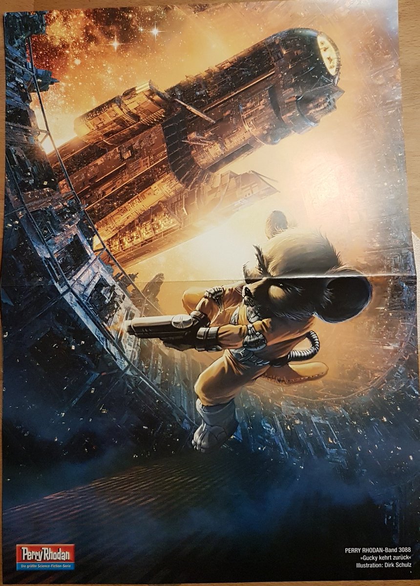 GrisuNgd's tweet photo. #guckytag @PERRY_RHODAN
Er ist angekommen! #perryversum #perryrhodan https://t.co/7fV3rwY1do