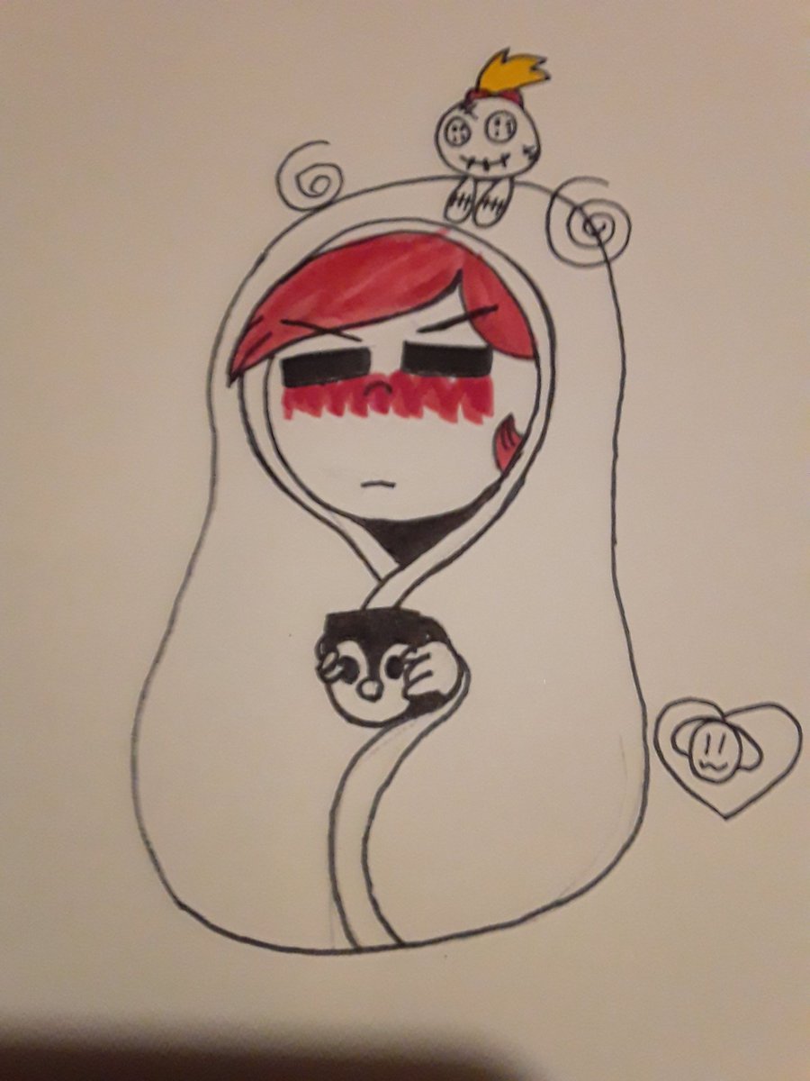 OTAKUSKULL18's tweet photo. Day 23: "Penguin/A Chill/Long Distance she hates getting a cold they may be far away from each other but they text each other so they feel like they're together #Inktober #Cutetober #octuwuber #LGBTober https://t.co/xrqLSZs2k1