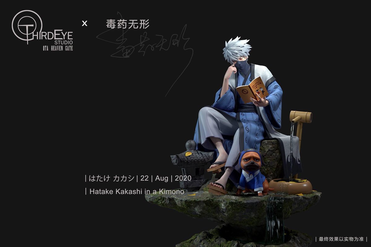 Naruto_Statue's tweet photo. Third Eye Studio - Hatake Kakashi
แอดพรีฯตัวนี้ไปของมาแล้วจะทำรีวิวนะคะ😍 https://t.co/p970nXhpqt