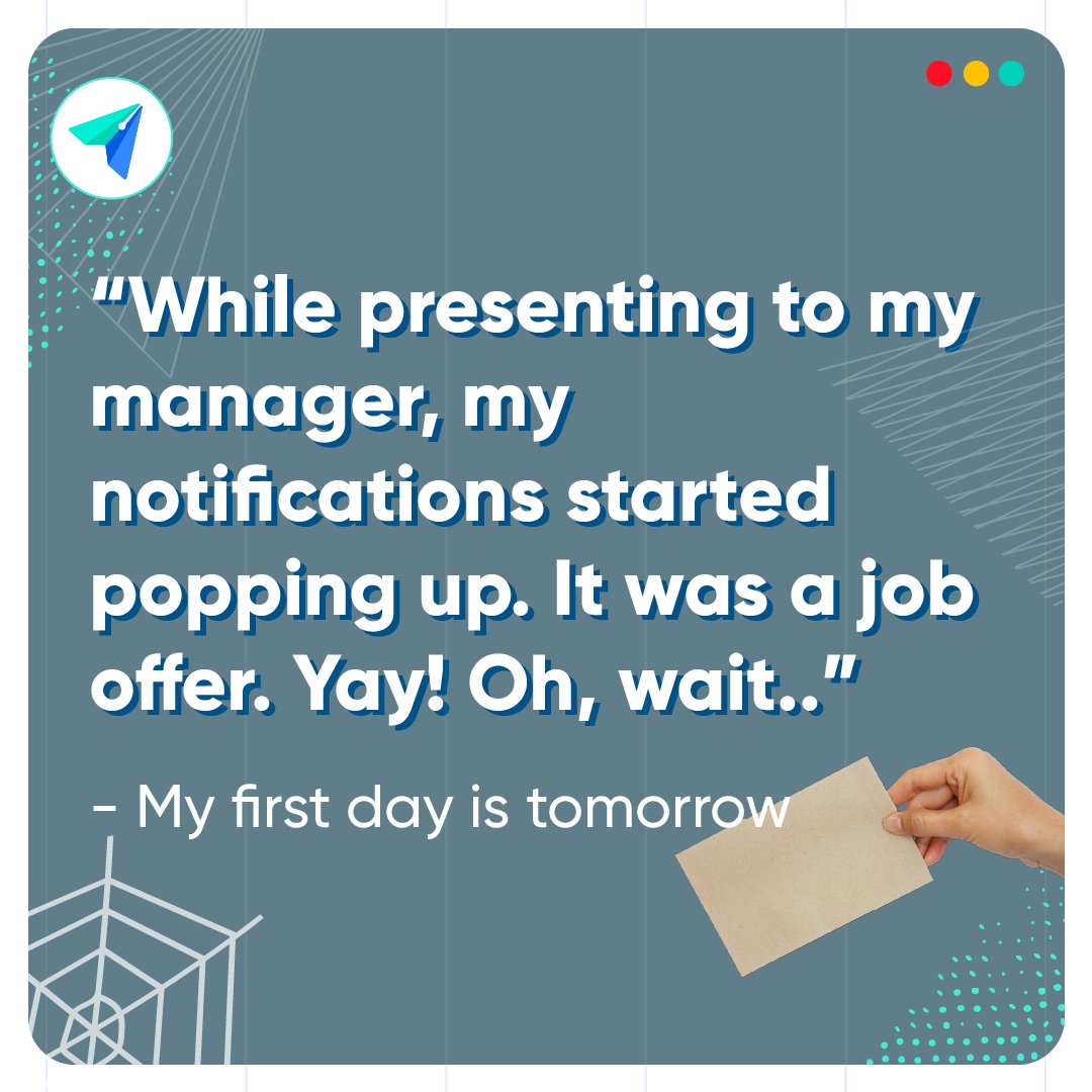 Larksuite's tweet photo. Some stories were downright funny. Others... were frightening. Safe to say, we’ve all had our fair share of nightmare-ish tales over the years! 😂 #Larking #Halloween2020 #worknightmare https://t.co/DtqSWJ73Uf