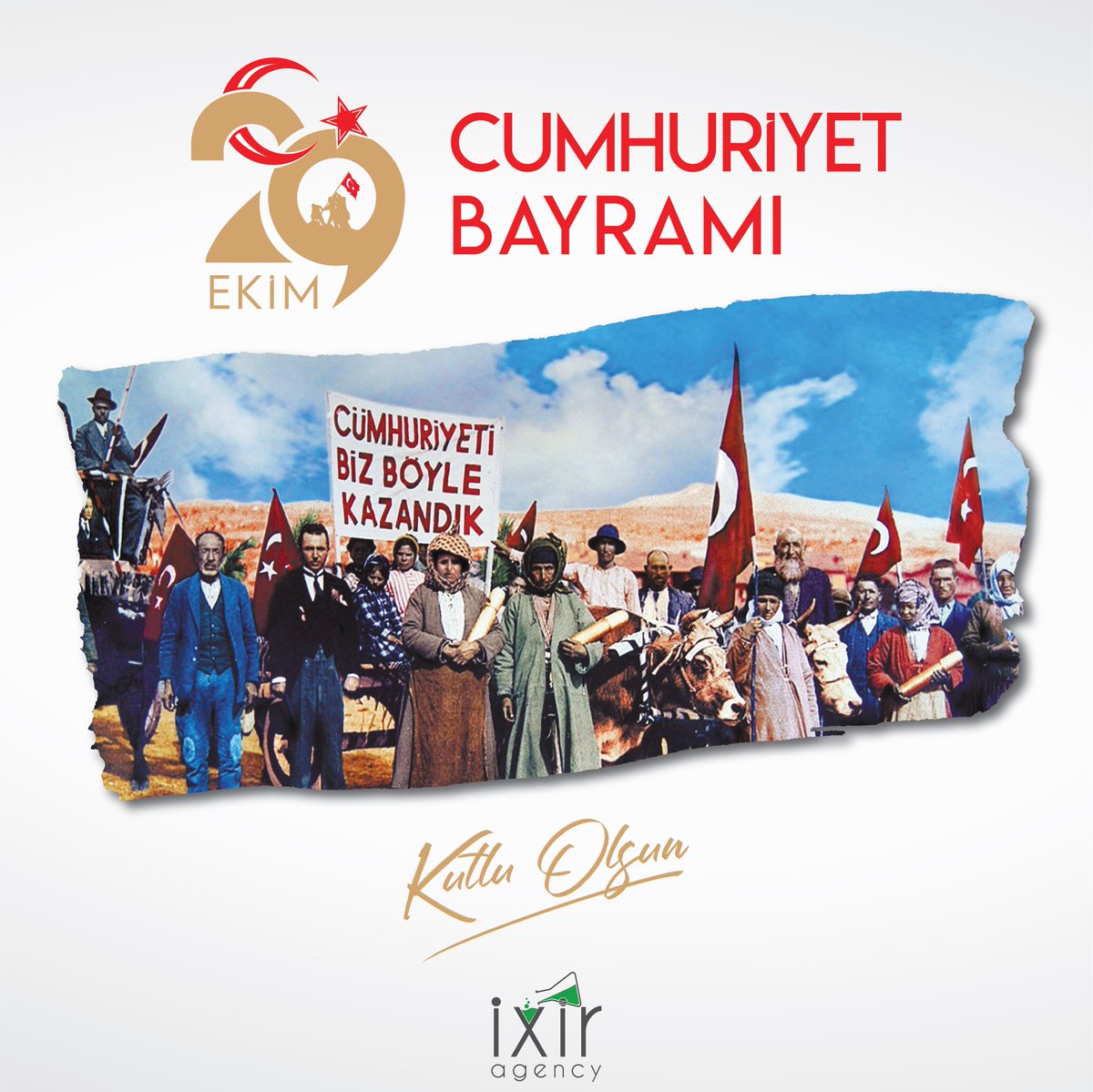 ixiragency's tweet photo. Cumhuriyetimizin 97.yıl dönümü.
29 Ekim Cumhuriyet Bayramı Kutlu Olsun.
#29ekimcumhuriyetbayramı #29ekim #cumhuriyetbayramı
#CumhuriyetAteşi https://t.co/0AkqPjO3jd