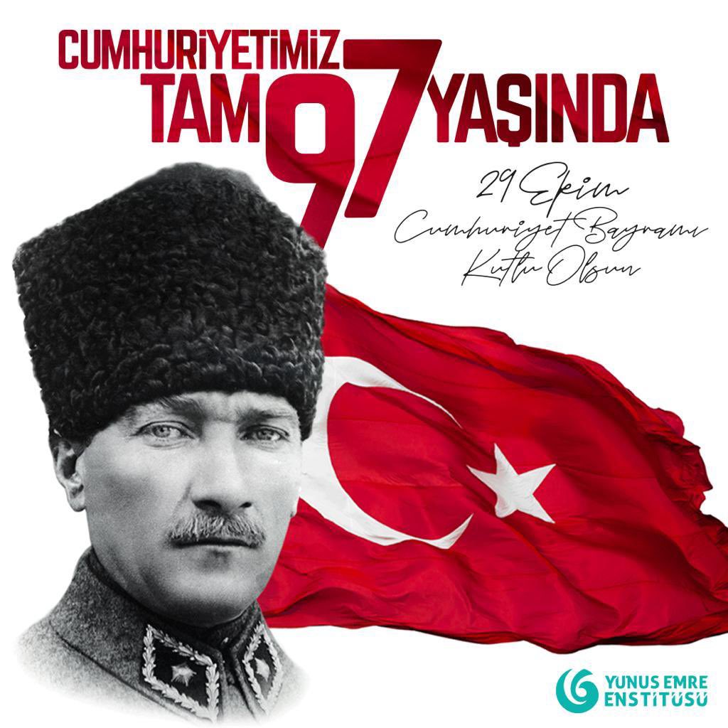 yeeorgtr's tweet photo. Cumhuriyet Bayramımız kutlu olsun. 

Cumhuriyetimizin kurucusu Gazi Mustafa Kemal Atatürk ve Milli Mücadele kahramanlarımızı saygı ve minnetle anıyoruz. 🇹🇷

#29EkimCumhuriyetBayramı https://t.co/9da8CbpErD
