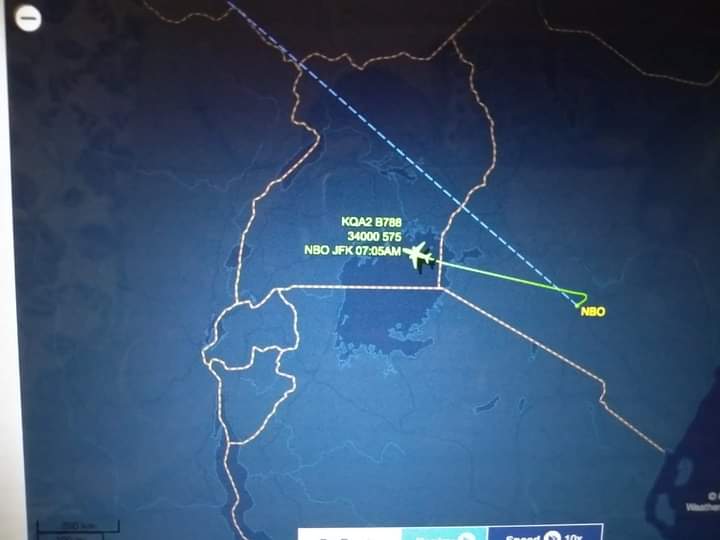 mmnjug's tweet photo. 0037 hrs; 29th October, 2018:
KQ002 must be past Ugandan airspace now.
#KQDirectFlight
#KQNBONYC https://t.co/k6X8yNayBk