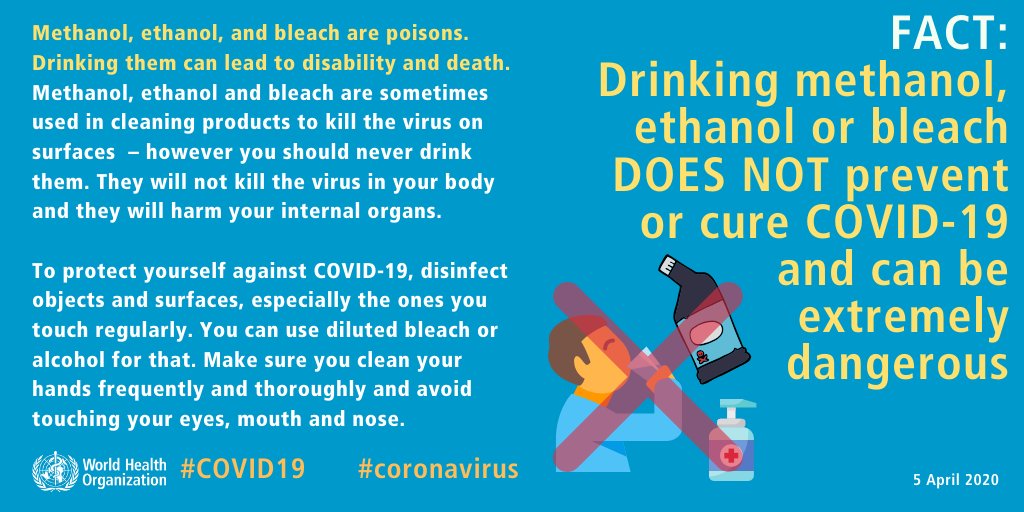 GreenArmyKenya's tweet photo. ⚠️ FACT or FICTION ⁉️
#YOUTH can get #coronavirus ✅ 
🧄 prevents #COVID19 ❎ 
#UVdisinfection &amp; methanol kills #Covid_19 ❎

Visit @Amref_Kenya ➡️https://t.co/UX04JoDNtS 

See #Mythbusters 👇

@EUinKenya @WHOKenya  

#EUCOVID19ResponseKE 
#AngamizaCorona 
#angamizacoronamachakos https://t.co/q1j72My987
