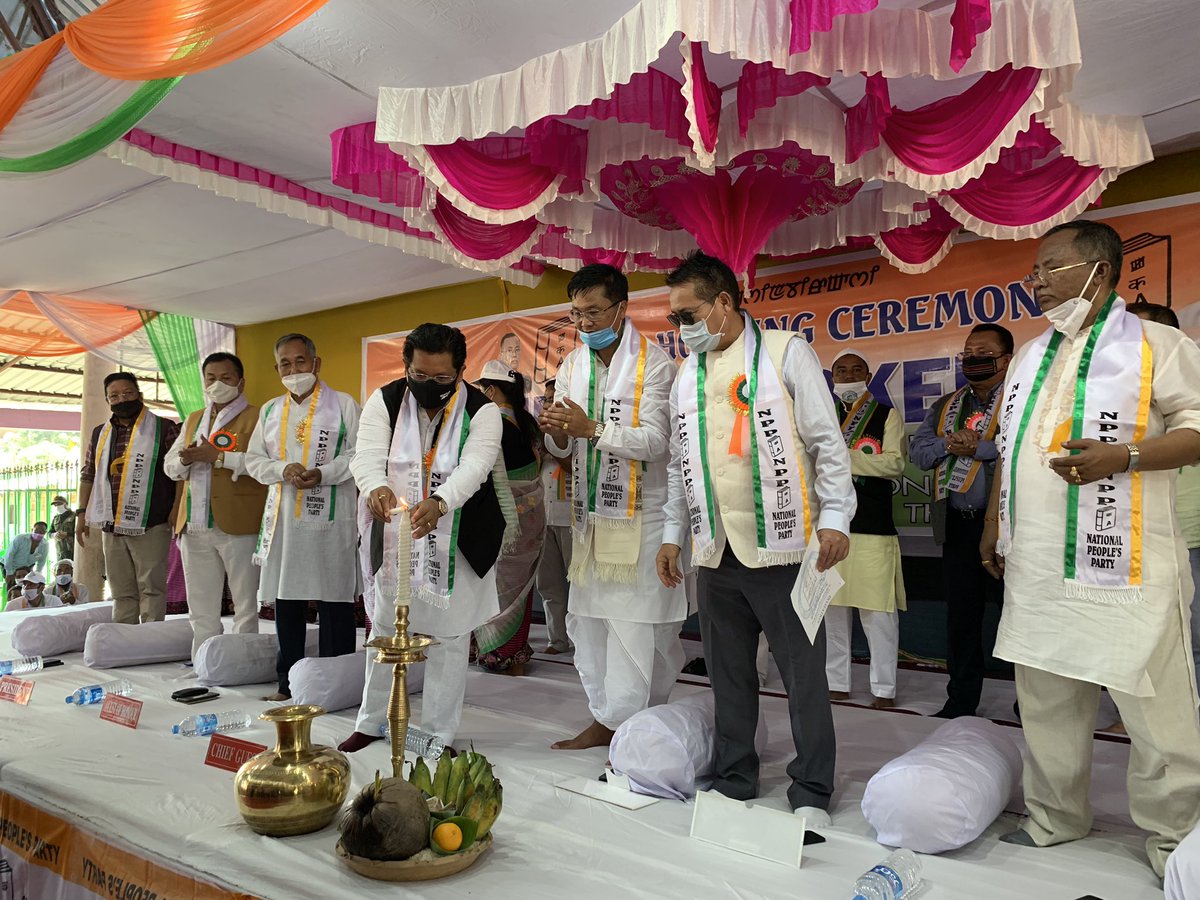 SangmaConrad's tweet photo. Thank you #Wangoi #Manipur for your love and support for NPP. It is a promise that together we can work to build a brighter future for Manipur State.
#ManipurForNPP https://t.co/wqHSvb2KiQ
