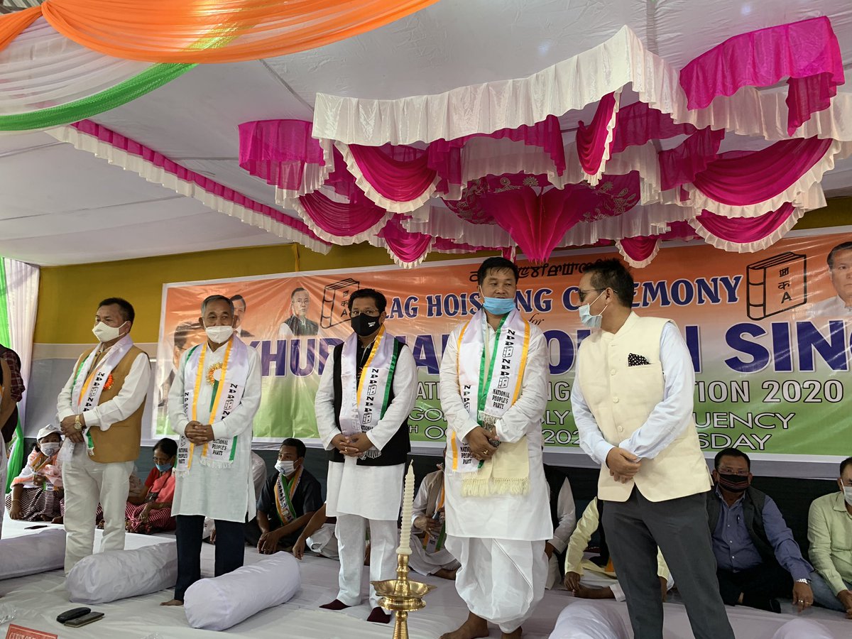 SangmaConrad's tweet photo. Thank you #Wangoi #Manipur for your love and support for NPP. It is a promise that together we can work to build a brighter future for Manipur State.
#ManipurForNPP https://t.co/wqHSvb2KiQ
