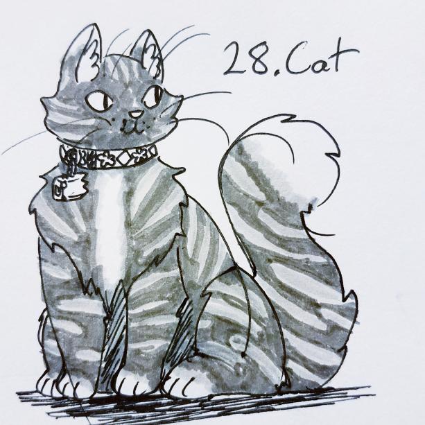 eurazba's tweet photo. #Inktoby Day 28: Cat
More Cat!Toby
#tobydomzalski #trollhunters https://t.co/L4Dj9KEuOV