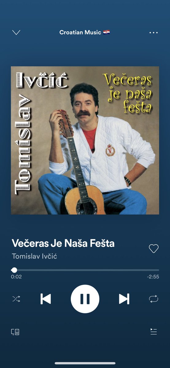 Permanently23's tweet photo. I mean, if this doesn’t scream Croatian wedding from the rooftops, what does? I legit *love* this song, esp dancing with my dad who is a killer dancer btw #seelasttweet https://t.co/GrZXSktqGA