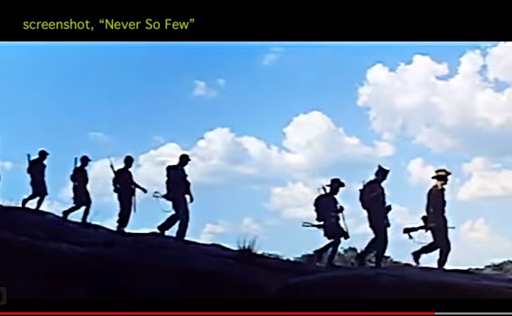 12. August 1944 Marauders were disbanded. Some ex-Marauders like Tom Chamales joined 101. He wrote a novel based on his experience, “Never So Few” which became a very Rat Pack movie with Sinatra in the lead (I prefer Sam Fuller’s harrowing 1962 “Merrill’s Marauders.”)