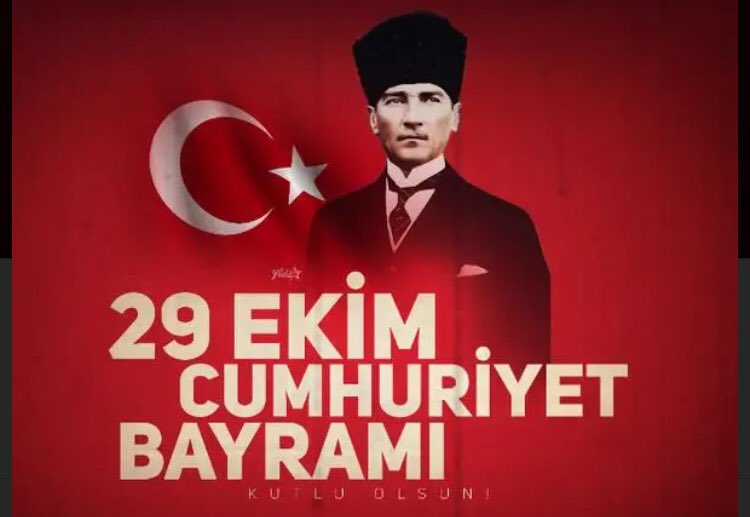 Asla gösterdiğin yoldan ayrılmayacağımıza, Cumhuriyeti her daim savunacağımıza yeminler ederek... İzindeyiz ATAM...#CumhuriyetBayramıKutluOlsun #CumhuriyeteAşığız