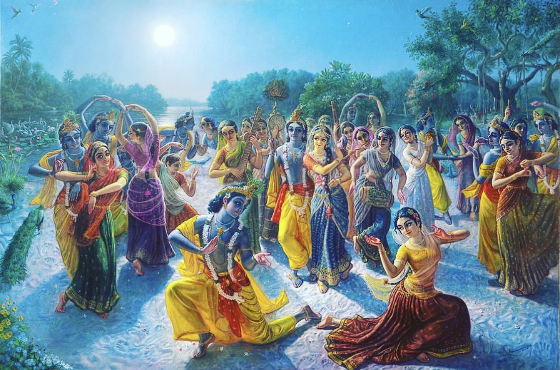 The relationship of Gopikas and Krishna cannot be seen with our polluted eyes and mind.The life of the Gopikas was indeed exemplary. In none of their actions, can one detect untruth, unjustness or unfaimess. They led perfect lives., they experienced indescribable joy.