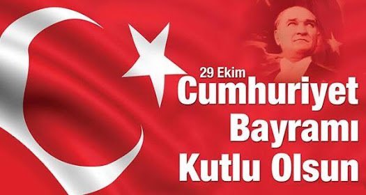 Cumhuriyetimizin 97. Kuruluş yıldönümü ülkemize ve milletimize kutlu olsun  🇹🇷🇹🇷🇹🇷#29EkimCumhiyetBayramımız
