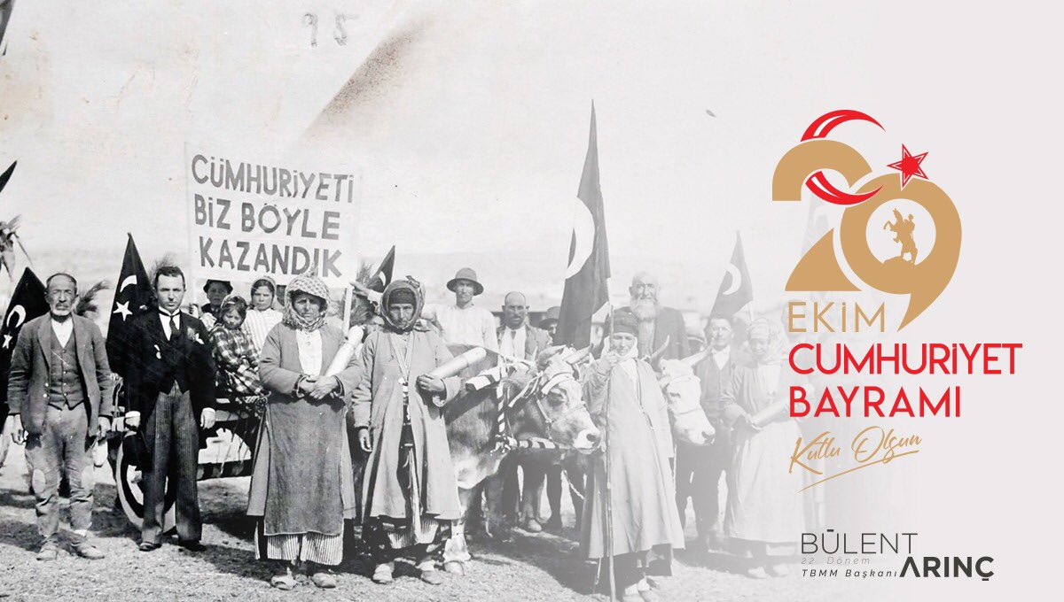 29 Ekim 1923, bağımsızlığımızın ve demokrasimizin nişanesi, milletimizin ortak eseri Cumhuriyetin tüm dünyaya gururla ilan edildiği tarihtir.