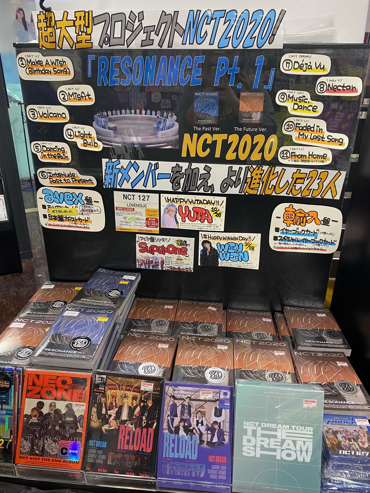 NCT 2020 resonance チョンロ スペシャル イヤーブックカード NCT 2020 Mark Special Resonance Yearbook Photocard trading card