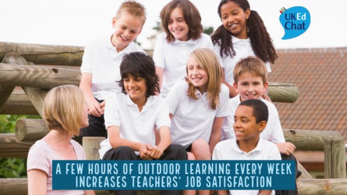 ukedchat's tweet photo. A few hours of outdoor learning every week increases teachers’ job satisfaction https://t.co/PudqmMDYPF #UKEdChat https://t.co/DWadl5E3wL