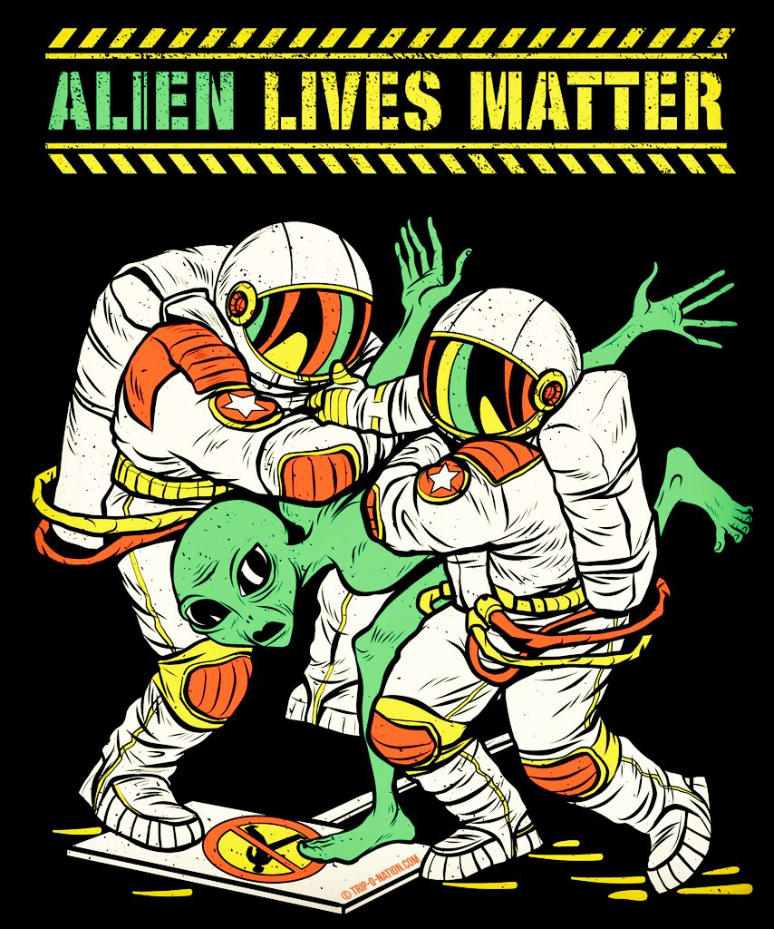 TRIPONATION's tweet image. Alien Lives Matter
trip-o-nation.com/collection.php…
Unique tshirts glow in UV!