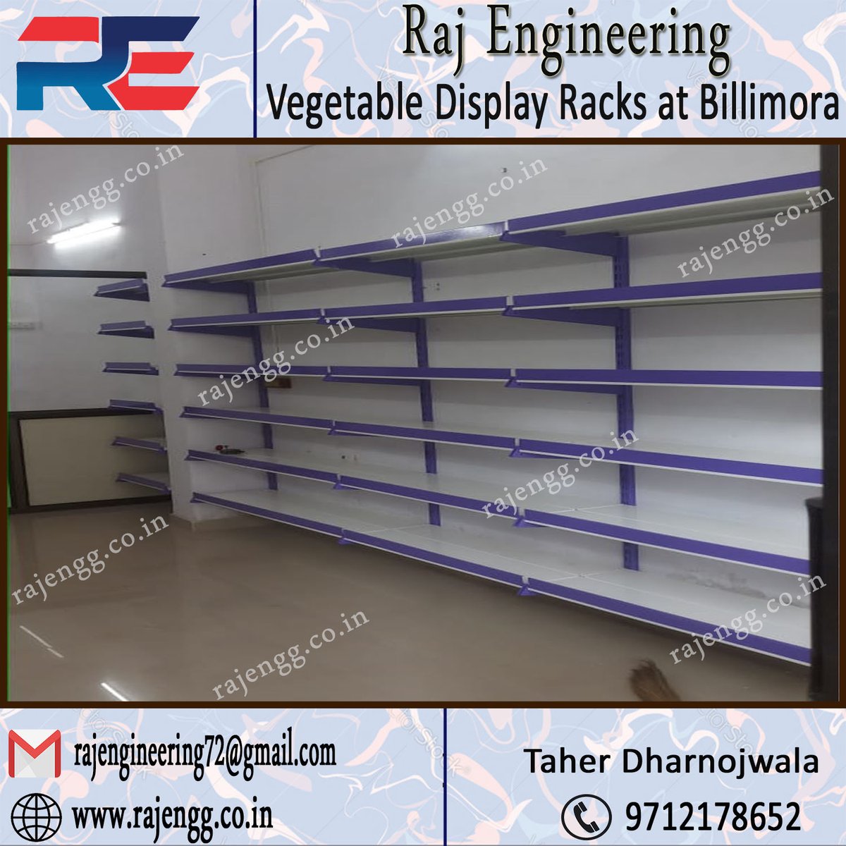 RajEngineering_'s tweet photo. Raj Engineering 
Vegetable Racks
#rajengineering #products #olx #facebook #ideal #prestigious #customer #Showroom #Supermarket #advertising #business #twitter #Google #pal #Surat #Ankleswar #Bharuch #Valsad #Vapi #Billimora #Bardoli #Dahej #Pardi #Navsari #Baroda #Gujarat #India https://t.co/fmTbckleEl