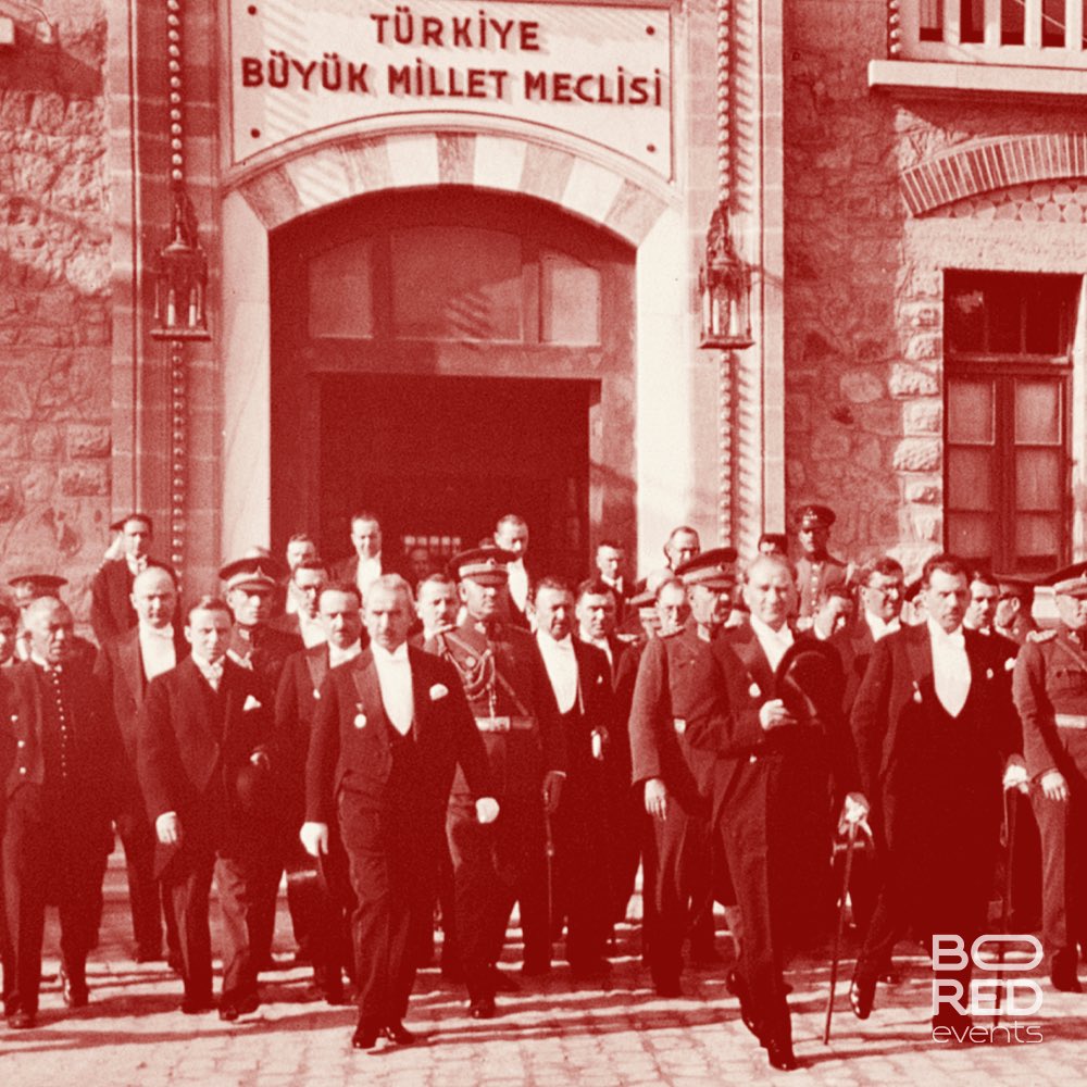boredevents's tweet photo. Ulu Önder Mustafa Kemal ATATÜRK’ün çizdiği yolda gurur ve saygıyla yürüyoruz. Cumhuriyetimizin 97. yaşı kutlu ve hayırlı olsun! 🇹🇷 #atamizindeyiz https://t.co/h20kdAA8KU