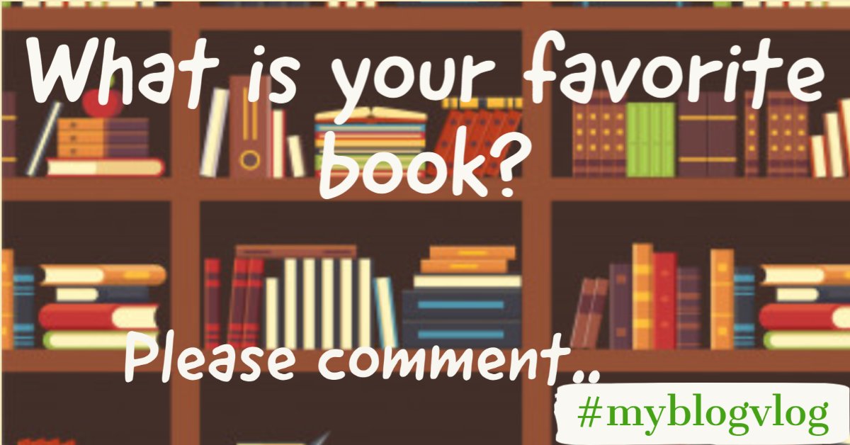 MyBlogVlog1's tweet photo. What is your Favorite Book?
#booklovers #bookshelf #books #BookReview #bookstoread #readers #readtolove #Reading #bookworm #bookclub
#thursdaymorning https://t.co/ocrn5bDH8r