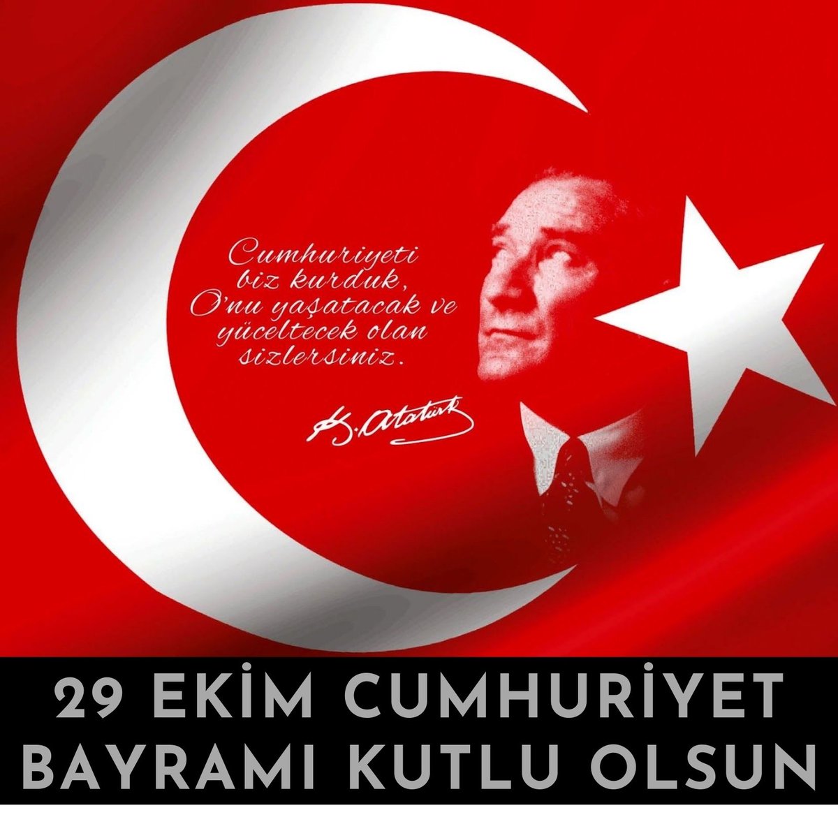 97 yıldır ışıldayan, milletimizin geleceğini aydınlatan Cumhuriyetimizin ilelebet yaşamasını diliyor, Türk ulusunun Cumhuriyet Bayramı'nı kutluyoruz.
#29ekimcumhuriyetbayramı #29ekim