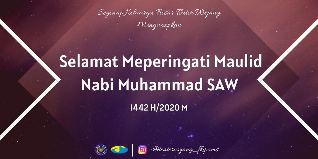 Selamat memperingati Maulid Nabi Muhammad SAW✨