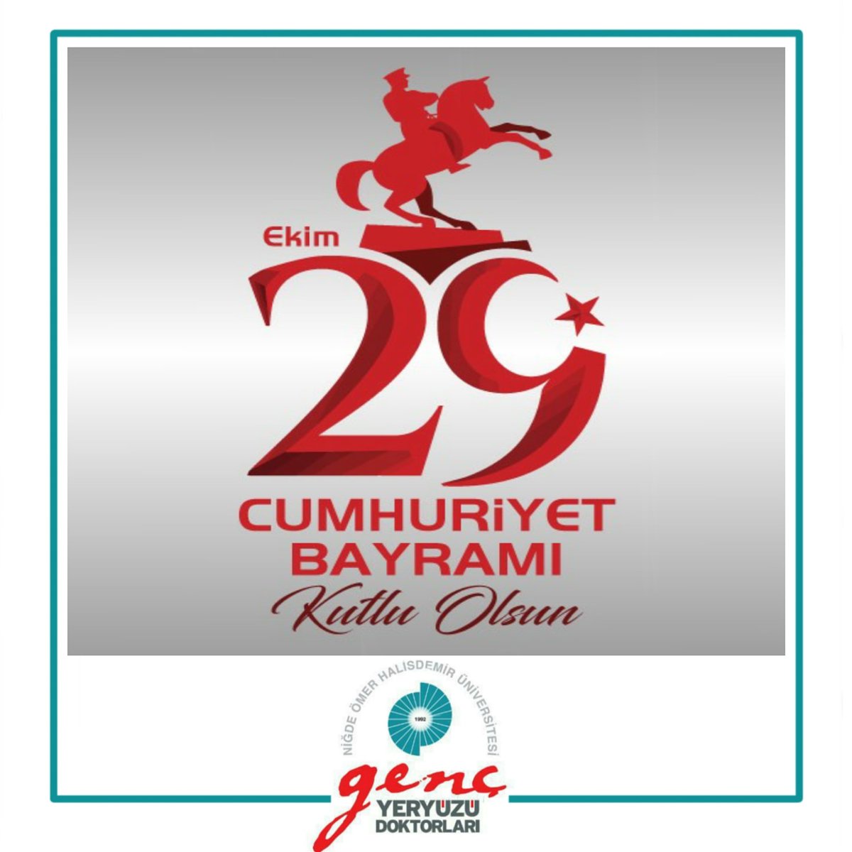 nigdeohugencyyd's tweet photo. Cumhuriyetimizin 97.yılı kutlu olsun🇹🇷🕊
.
#29Ekim
#cumhuriyetbayramı
#gencyyd
#iyilikiçingençlik https://t.co/oSiC4XGtQD