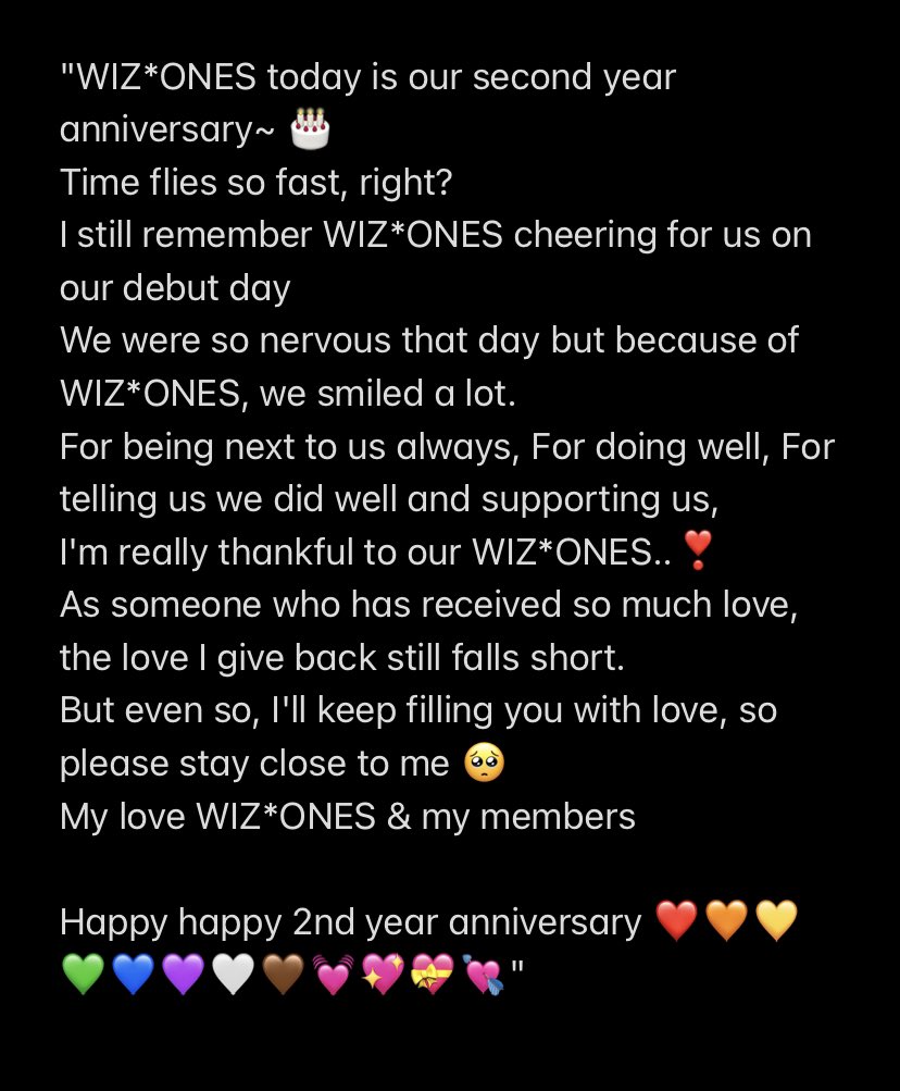 uItyenas's tweet photo. EUNBI MAIL: "Our second year anniversary 🌻"

MY HEART IS CRYING NO ONE TOUCH ME https://t.co/lVnEYchi4E