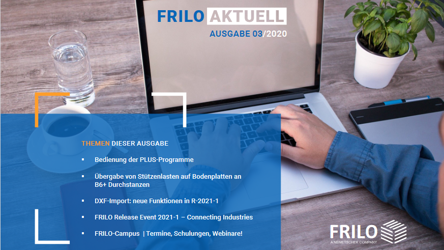 FriloSoftware's tweet image. FRILO-Aktuell 3/2020 ist da!
Dich erwarten aktuelle Entwicklungen, Lösungen und Neuigkeiten rund um #teamfrilo. Lest rein unter: 
ow.ly/ydQk50C5KCd

#friloaktuell #newsletter #structuralengineering