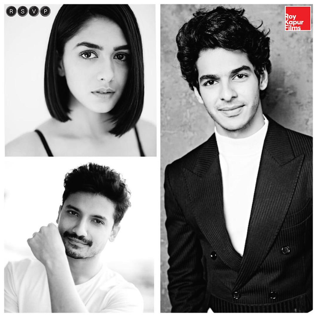 STAR CAST FINALIZED... #IshaanKhatter, #MrunalThakur, #PriyanshuPainyuli and #SoniRazdan to star in #Pippa... 1971 war film... Based on the book #TheBurningChaffees... #Airlift director Raja Krishna Menon to direct... Produced by Ronnie Screwvala and Siddharth Roy Kapur.