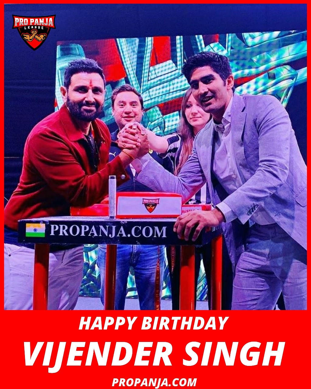 Wishing the King of the Ring Vijender Singh a Very Happy Birthday! .  