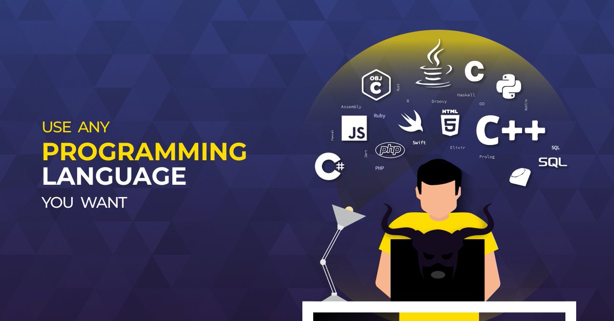 Coding_Contest's tweet image. You can use any programming language, even your own, but build it before, not during the contest. 😀

#CCC2020 #CodingContest #CloudflightCodingContest #CCConline #ShowStrength