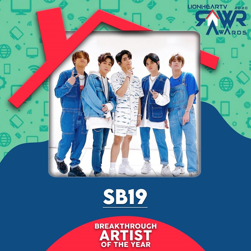 SB19Official's tweet photo. 💥 SB19 is nominated in four categories for LionhearTV's #RAWRAwards2020! 

- Favorite Group​
- Favorite Performer​
- Song of the year 'ALAB'​
- Breakthrough Artist of the Year​
​
The voting is currently ongoing here https://t.co/D62DEbj5qS until November 30, 2020​ 😀 https://t.co/KjIHXfArPp