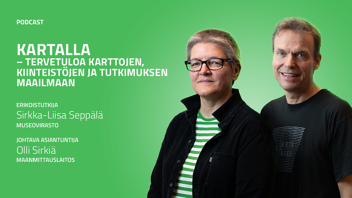 Maanmittaus's tweet photo. Mitä ovat muinaismuistot ja miten löydän ne kartalta? Mistä löytyy Suomen kaunein #tervahauta? 

Kuule MML:n Olli Sirkiän ja @Museovirasto Sirkka-Liisa Seppälän parhaat #maastokartta-vinkit Kartalla-podcastissa: https://t.co/CMsbtzW2YJ
#arkeologia #kartat #paikkatieto #historia https://t.co/l0kIl4aFDX