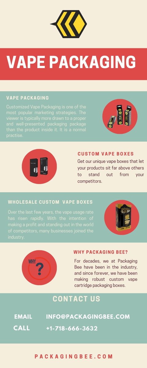 AndrewP70588823's tweet image. Get our customized vape boxes to stand out from your competitors allowing your products to sit well above others. 

packagingbee.com/custom-vape-bo…

#CustomVapePackaging #CustomVapeBox #CoolVapeBoxes