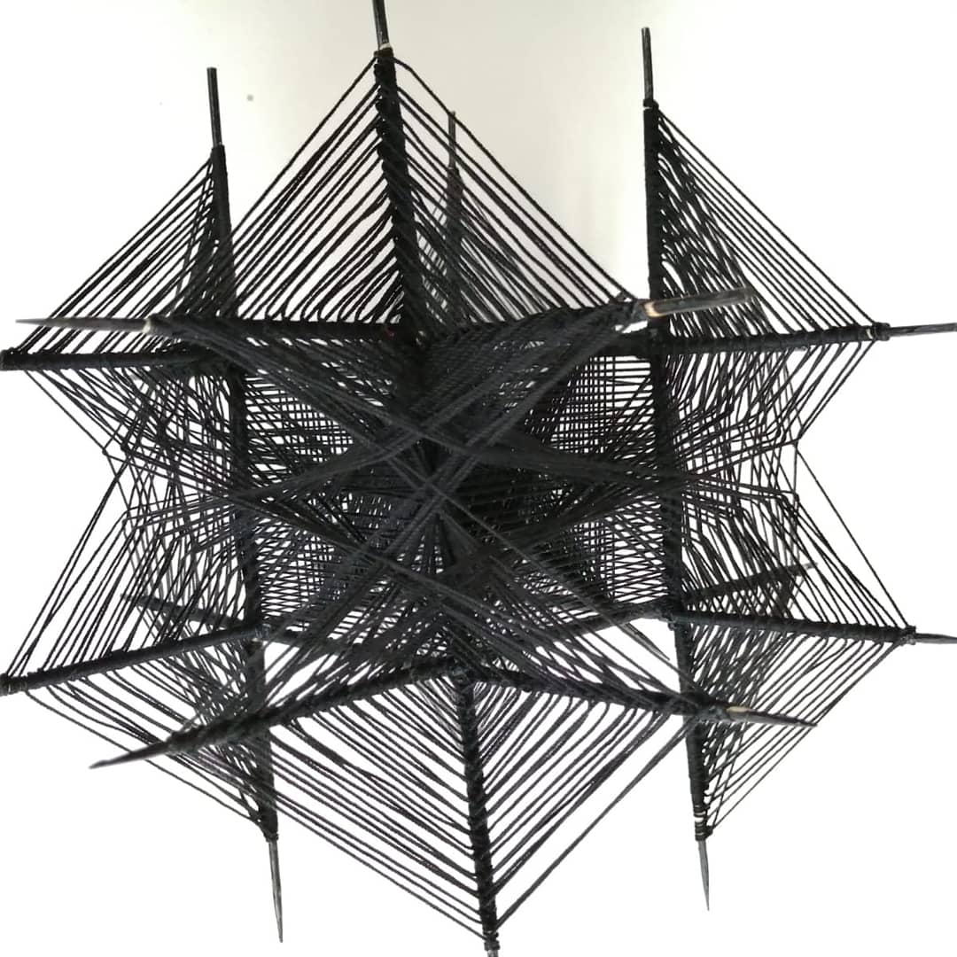 Phoenixtextile's tweet photo. This is Alison's most complex structure yet, with a separate, removable insert. It really does demonstrate the visual interference, moiré patterns that she has been exploring.
#textileartist #textilesculpture #3dart #moireeffect https://t.co/YiVFnfONYK