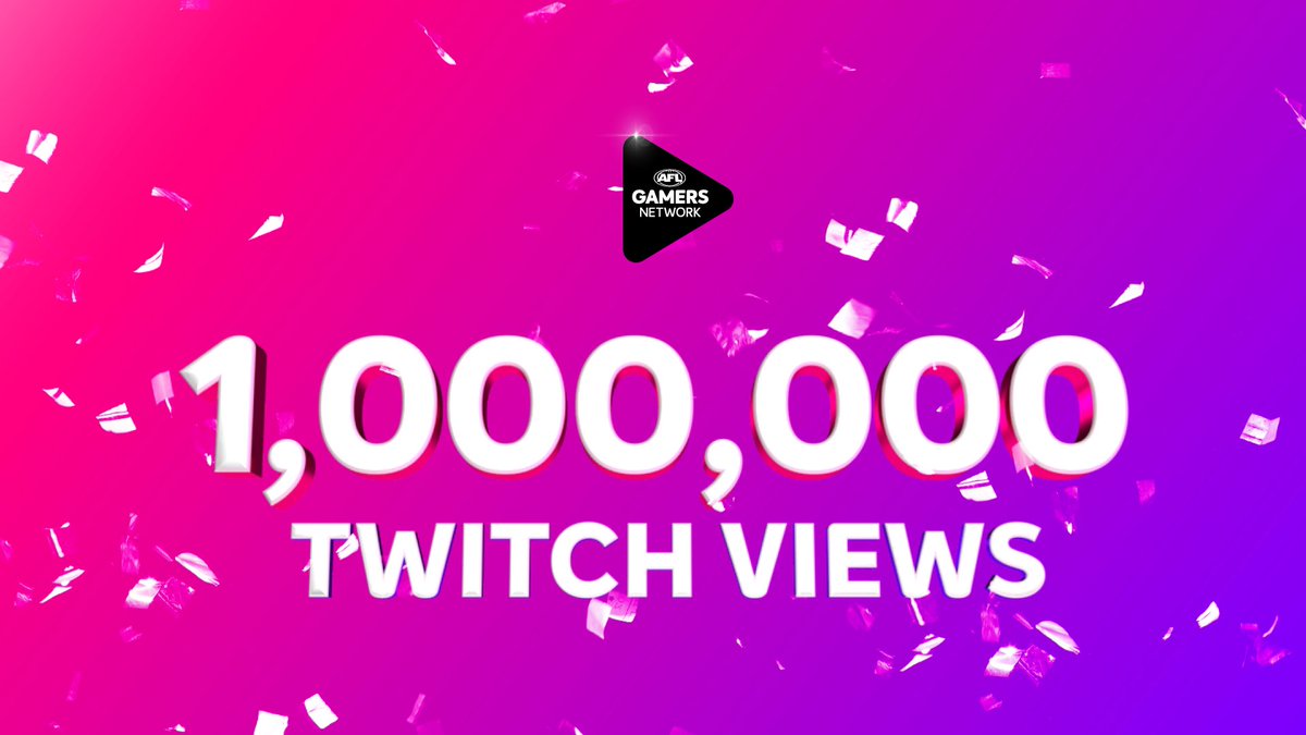 1,000,000 views and counting! 📈

Big thanks to all of you for tuning in and all the <a href="/afl/">AFL</a> &amp; <a href="/aflwomens/">AFL Women's</a> stars for getting involved 🙌

Special shout-out to the teams at <a href="/BluemouthInt/">Bluemouth Interactive</a>, <a href="/AAMI/">AAMI Insurance</a>, NAB &amp; <a href="/sonyaustralia/">Sony Australia</a> for helping us make this all happen 😍

Here’s to the next million 🤝